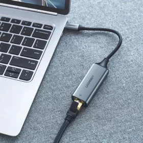 Ugreen külső hálózati adapter RJ45 - USB Type C (1000 Mbps / 1 Gbp-6957303804191 2 kép