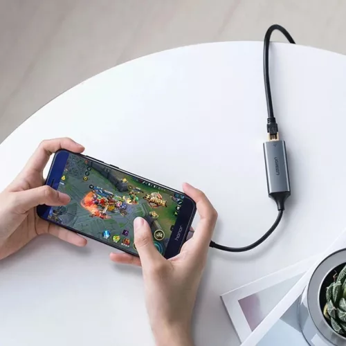 Ugreen külső hálózati adapter RJ45 - USB Type C (1000 Mbps / 1 Gbp-6957303804191 4 kép