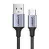 Ugreen US288 60125 USB-A / USB-C QC 3.0 3A 0.5m kábel - szürke-6957303804382 1 kép