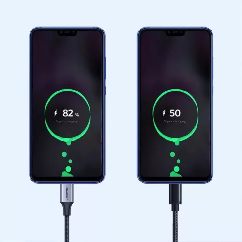 Ugreen US288 60125 USB-A / USB-C QC 3.0 3A 0.5m kábel - szürke-6957303804382 4 kép