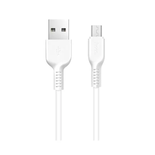HOCO X20 Micro USB 3.1A 1M Fehér kábel-6957531068839 2 kép