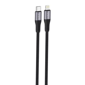 FONENG kábel X112 USB-C - Lightning PD 27W 1M Fekete-6970462510604 2 kép