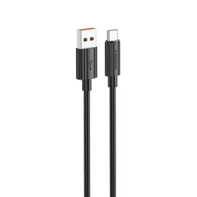 FONENG kábel XS07 USB-C 3A 1M Fekete-6970462511526 2 kép