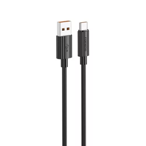 FONENG kábel XS07 USB-C 3A 1M Fekete-6970462511526 2 kép
