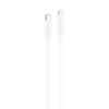 FONENG kábel XS07 USB-C - Lightning PD 27W 1.2M Fehér-6970462511564 2 kép