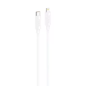 FONENG kábel XS07 USB-C - Lightning PD 27W 1.2M Fehér-6970462511564 2 kép