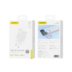 FONENG fali töltő EU55 GaN PD 20W 1xUSB-C Fehér