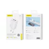 FONENG fali töltő EU63 2.4A 12W 2xUSB Fehér