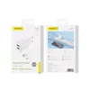 FONENG fali töltő EU63 2.4A 12W 2xUSB + kábel Lightning Fehér-6970462513988 1 kép