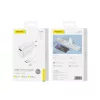 FONENG hálózati töltő EU64 18W 1xUSB QC3.0 + kábel Lightning Fehér