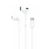 FONENG vezetékes fülhallgató T36 USB-C mikrofonnal 1.2M Fehér-6970462515470 2 kép