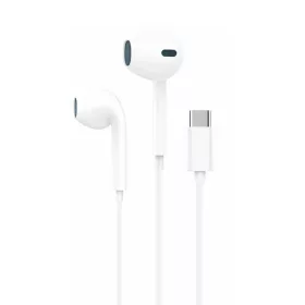 FONENG vezetékes fülhallgató T36 USB-C mikrofonnal 1.2M Fehér-6970462515470 2 kép