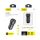 FONENG autós töltő C08 2.4A 12W 2xUSB Fekete