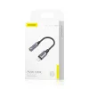 FONENG adapter BM30 Lightning - JACK 3.5MM 0.14M Fekete