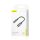 FONENG adapter BM30 Lightning - JACK 3.5MM 0.14M Fekete