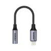 FONENG adapter BM30 Lightning - JACK 3.5MM 0.14M Fekete-6970462518969 3 kép