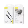 FONENG BM31 USB-C - JACK 3.5MM 1M kábel Fekete