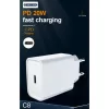 JELLICO fali töltő C8 PD 20W 1xUSB-C Fehér-6973771101280 4 kép