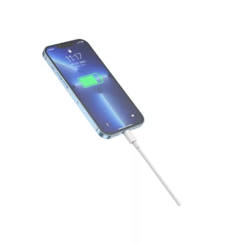 JELLICO kábel B1 USB-C - Lightning PD 20W 1M Fehér-6974929200909 4 kép