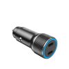 JELLICO autós töltő F8 PD 40W 2xUSB-C Fekete-6974929201364 2 kép