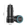 JELLICO autós töltő F8 PD 40W 2xUSB-C Fekete-6974929201364 4 kép