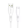 JELLICO kábel B9 Micro USB 3.1A 1M Fehér-6974929201388 2 kép