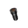 JELLICO autós töltő F2S 3.1A 18W 2xUSB fekete-6974929201678 3 kép