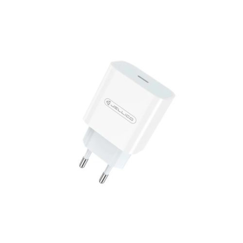 JELLICO fali töltő AK180 PD 20W 1xUSB-C + kábel USB-C - USB-C Fehé-6974929202644 3 kép