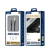 JELLICO B21 USB-C - JACK 3.5MM 1.2M kábel Fekete