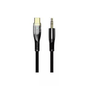 JELLICO B21 USB-C - JACK 3.5MM 1.2M kábel Fekete-6974929204211 2 kép