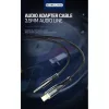 JELLICO B21 USB-C - JACK 3.5MM 1.2M kábel Fekete-6974929204211 3 kép