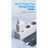 JELLICO fali töltő A77 22,5W 1xUSB QC3.0 + kábel Micro USB Fehér-6974929204556 4 kép