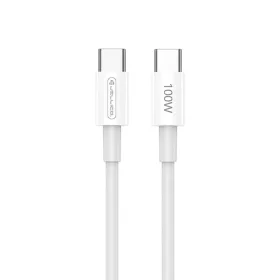 JELLICO kábel B22 USB-C - USB-C PD 100W 1M fehér-6974929204969 2 kép