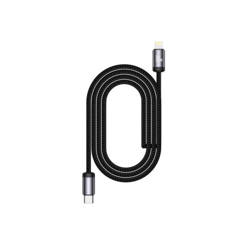 JELLICO kábel B27 USB-C - Lightning PD 30W 1M Fekete-6974929205621 3 kép