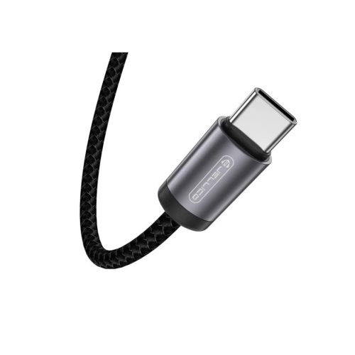 JELLICO kábel B27 USB-C - Lightning PD 30W 1M Fekete-6974929205621 5 kép