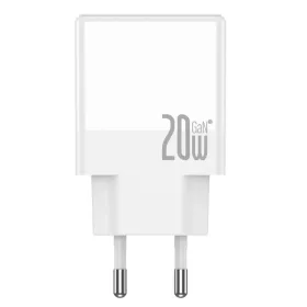 JELLICO hálózati töltő EU57 PD 20W 1xUSB-C + 1xUSB QC3.0 Fehér-6974929205812 2 kép