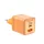 JELLICO fali töltő EU55 GaN PD 33W 1xUSB-C + 1xUSB QC3.0 Narancssárga