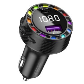 JELLICO transmitter FM FM2 PD 30W 1xUSB-C + 1xUSB QC3.0 Fekete-6974929206154 2 kép