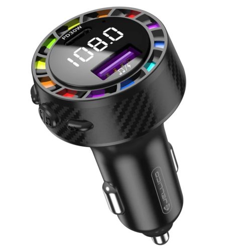 JELLICO transmitter FM FM2 PD 30W 1xUSB-C + 1xUSB QC3.0 Fekete-6974929206154 6 kép