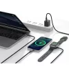 JELLICO kábel B25 3 az 1-ben (Apple Watch) 3.1A 1.2M Fekete-6974929206352 3 kép