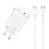 JELLICO fali töltő C105 GaN PD 45W 1xUSB-C + kábel USB-C - USB-C Fe-6974929206666 1 kép