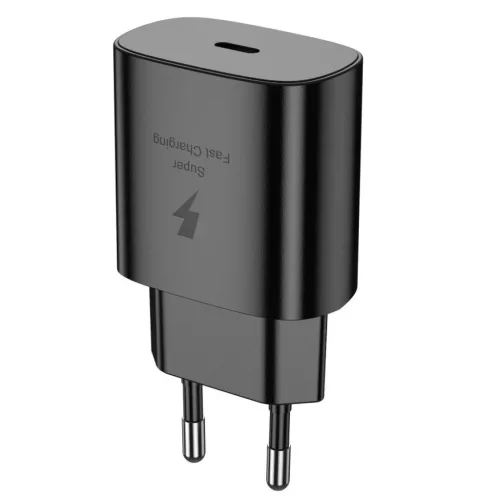 JELLICO hálózati töltő EU25 PD 25W 1xUSB-C Fekete-6974929206697 3 kép