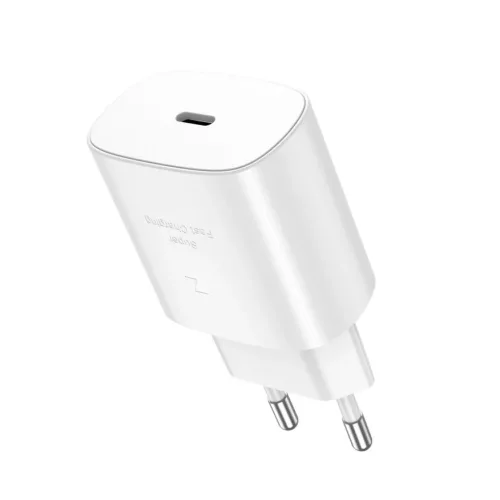 JELLICO hálózati töltő EU25 PD 25W 1xUSB-C Fehér-6974929206703 3 kép
