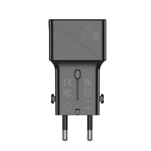 JELLICO univerzális utazó adapter S6 PD 25W 1xUSB-C + 1xUSB QC3.0 fe-6974929206758 9 kép