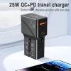 JELLICO univerzális utazó adapter S6 PD 25W 1xUSB-C + 1xUSB QC3.0 fe-6974929206758 10 kép