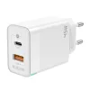 JELLICO fali töltő C107 GaN PD 45W 1xUSB-C + 1xUSB QC3.0 + kábel US-6974929206833 3 kép