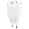 JELLICO fali töltő C107 GaN PD 45W 1xUSB-C + 1xUSB QC3.0 + kábel US-6974929206833 5 kép