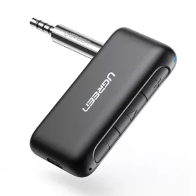 Ugreen Bluetooth autós audio adapter AUX mini jack fekete (70303)-6957303873036 1 kép