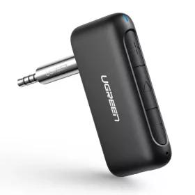 Ugreen Bluetooth autós audio adapter AUX mini jack fekete (70303)-6957303873036 2 kép