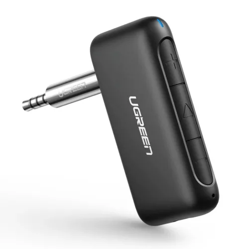Ugreen Bluetooth autós audio adapter AUX mini jack fekete (70303)-6957303873036 2 kép